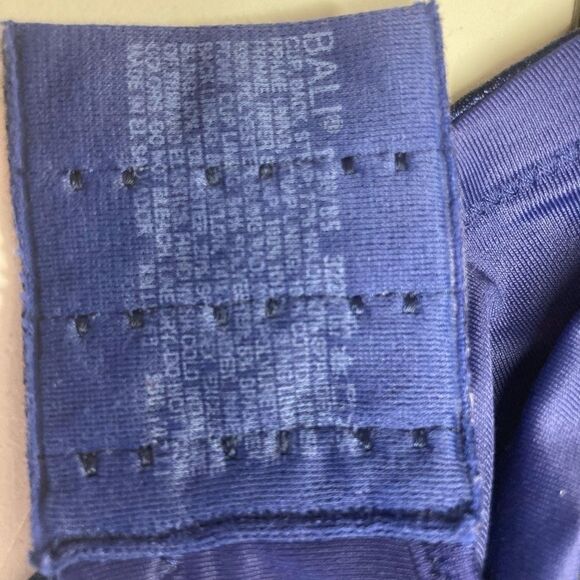 BALI blue bra, size 38D,3 prong closure, - Picture 7 of 9